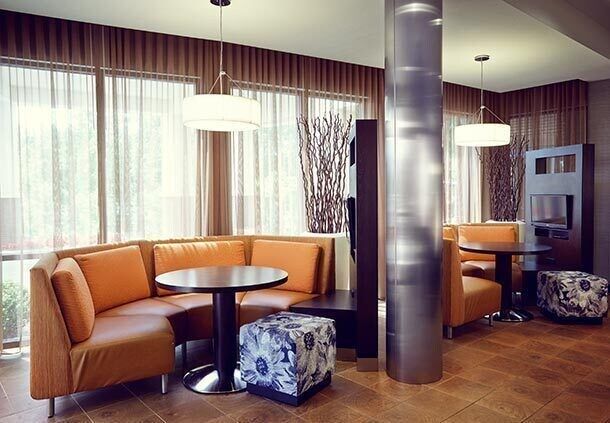 Courtyard By Marriott Houston City Place Spring Exteriör bild